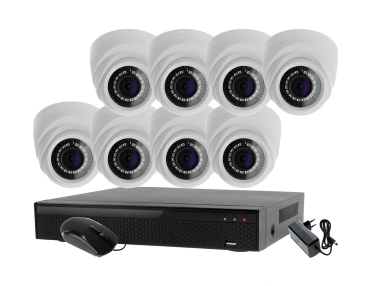 Комплекты видеонаблюдения на 8 камер